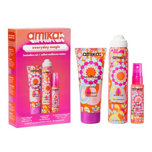 amika everyday magic bestsellers set | gift set for all hair types, TSA travel-size approved | Amazon (US)