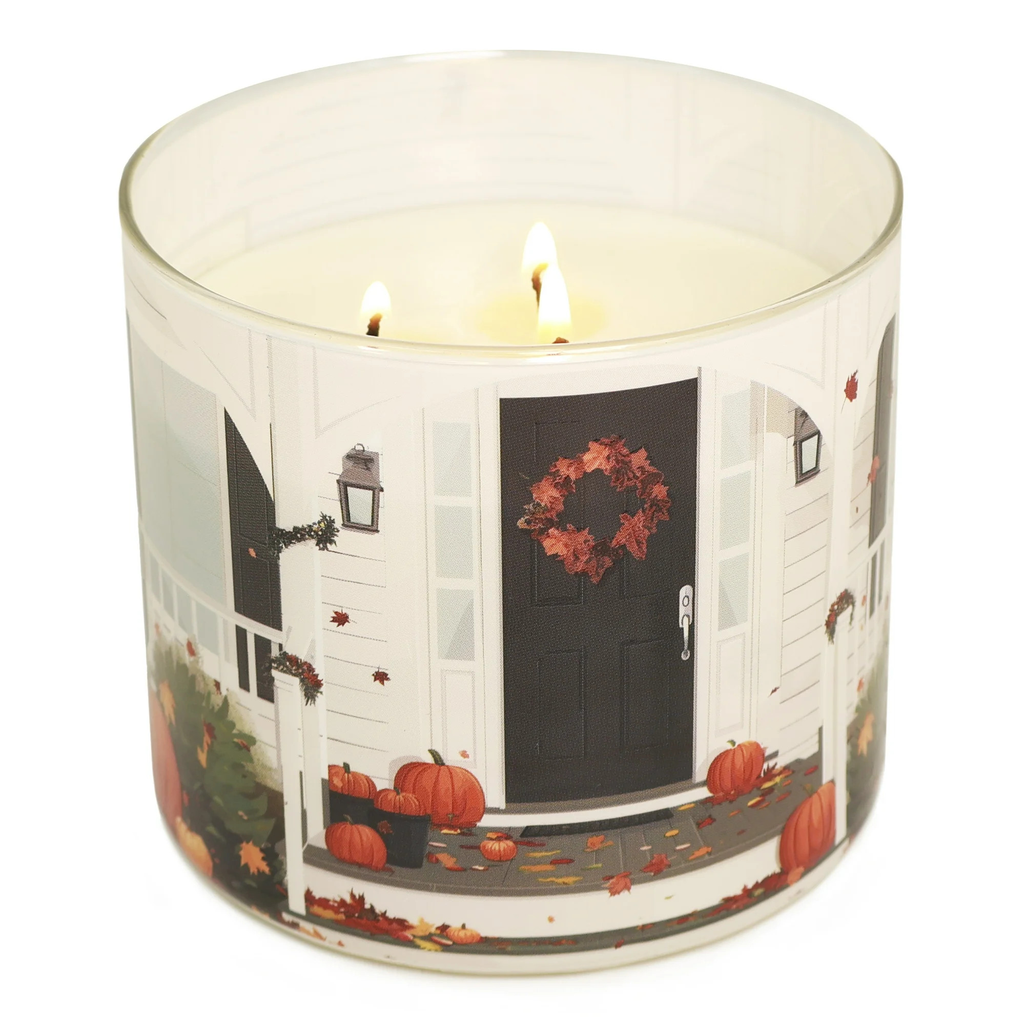 Mainstays 3-Wick Fall Farm House With a Frontporch Design, 13-Ounce | Walmart (US)