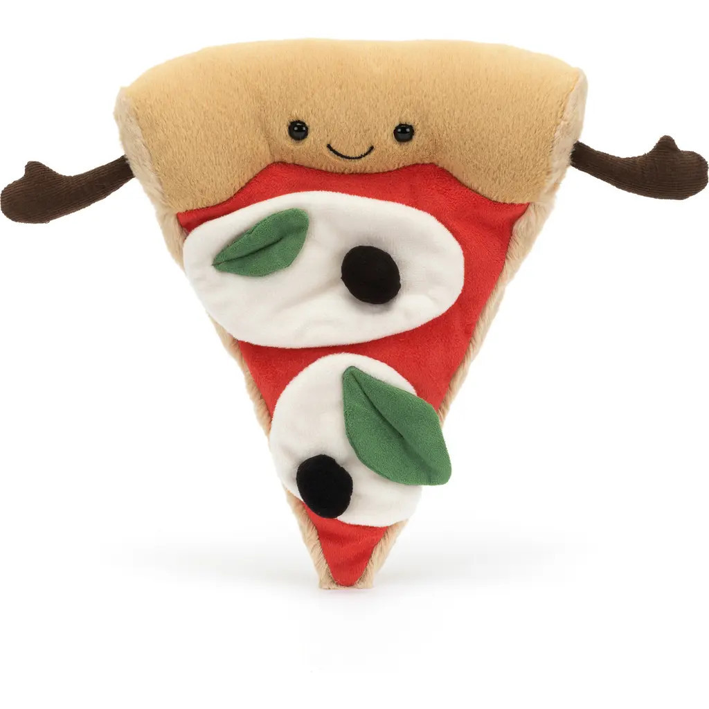Jellycat Amuseable Slice of Pizza Plush Toy in Multi Red at Nordstrom | Nordstrom