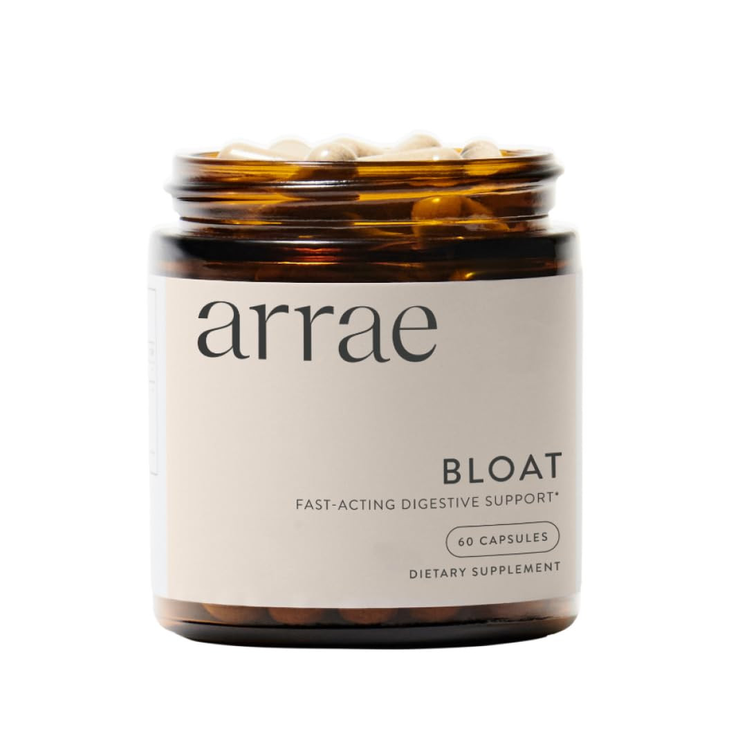 Arrae Fast-Acting Bloating Relief Digestive Enzymes, All Natural Bloat, Gas & Indigestion Relief ... | Amazon (US)