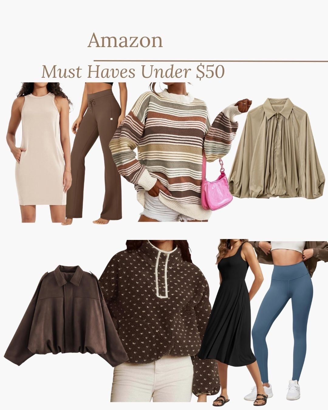 Amazon must haves under $50

#LTKWorkwear #LTKootd