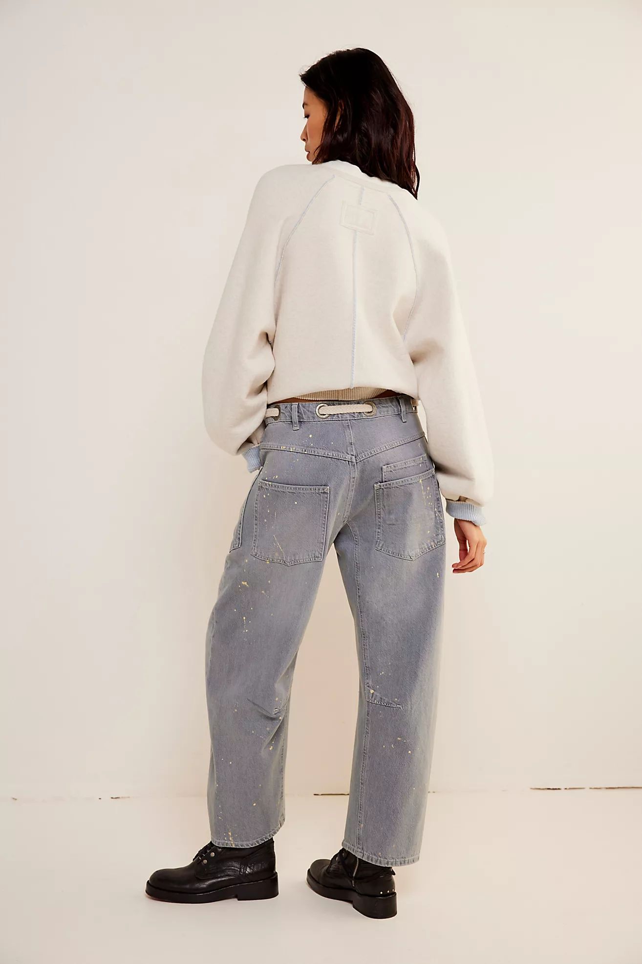 We The Free Moxie Pull-On Barrel Jeans | Free People (Global - UK&FR Excluded)
