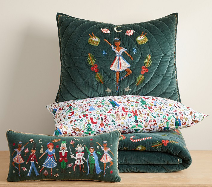 Rifle Paper Co. Nutcracker Bedding Set | Pottery Barn Kids