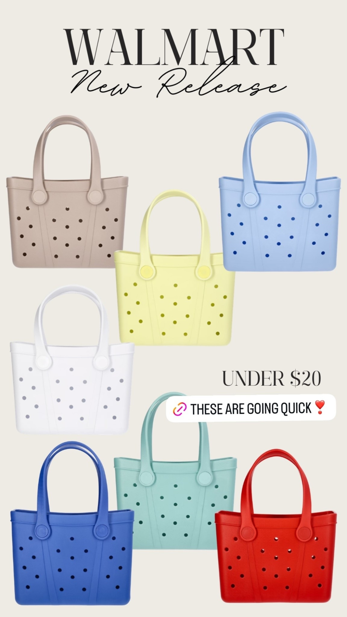 These are so popular because they’re very similar to Bogg Bags, but don’t cost nearly as much 🙌🏼

These are perfect for picnics, taking to games, the beach, etc.



#LTKKids #LTKTravel #LTKSeasonal