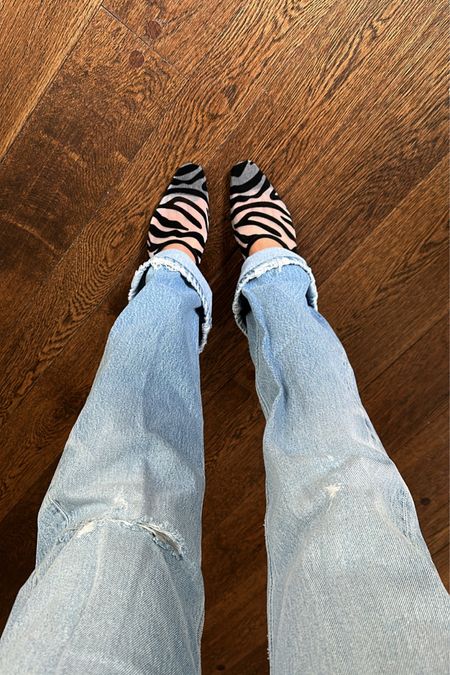 The zebra print mesh mules are so comfy & fun 

TTS & perfect low heel 

#LTKxAnthro #LTKshoecrush #LTKFind