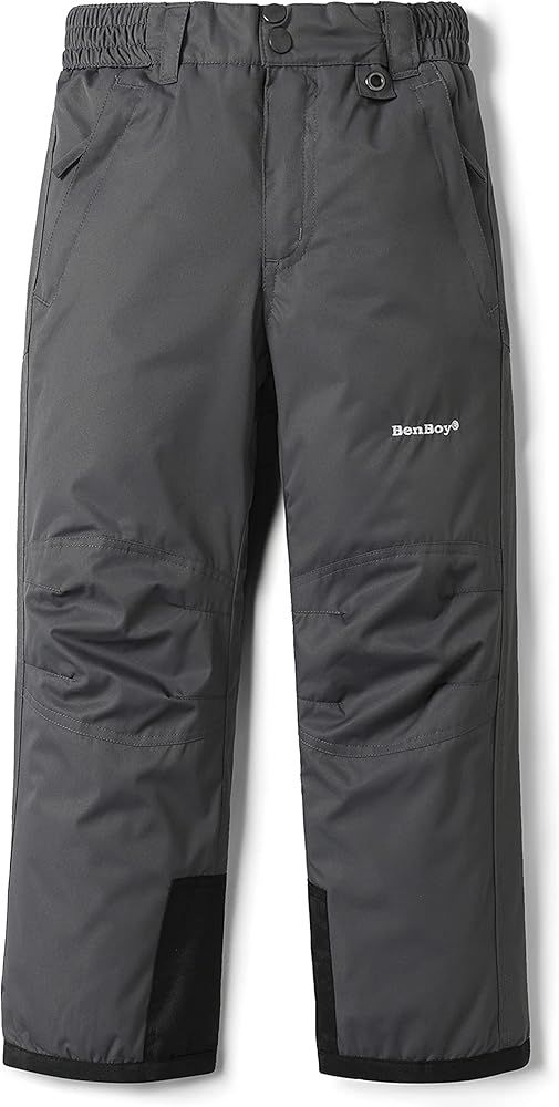 Lelaki Kids Snow Ski Pants Waterproof Insulated Windproof Ripstop Snowboard Pants Boys Girls | Amazon (US)