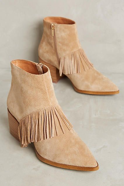 Matiko Cassandra Fringe Boots | Anthropologie (US)