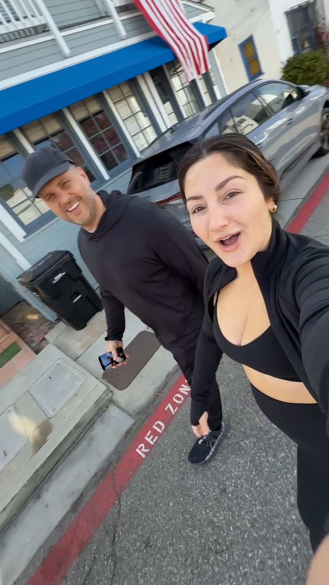 Just trying to work out with a broken toe🤣 
Jacket size small petite
Bra size small
Pants size small petite- soo much amazing compression in the stomach area!!!

#LTKPetite #LTKActive #LTKStyleTip