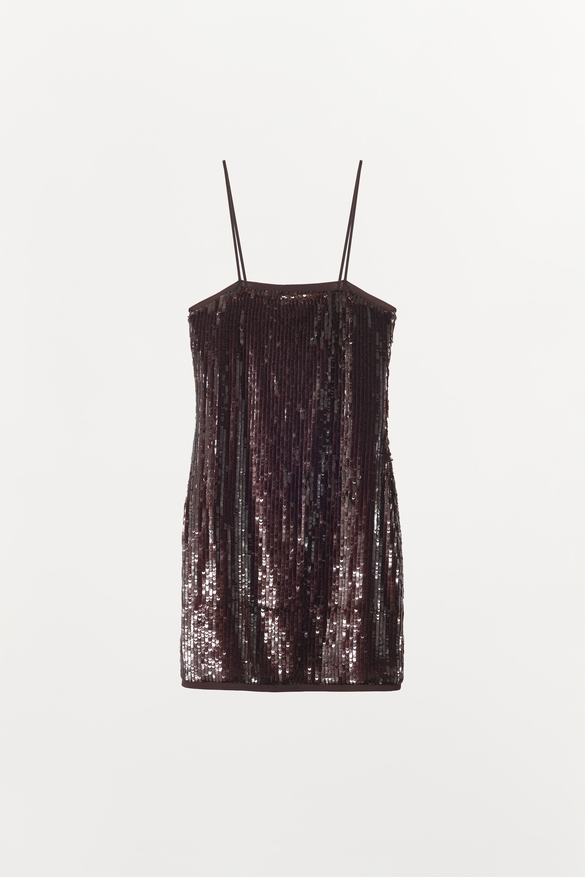 SHORT SEQUIN DRESS | Zara US