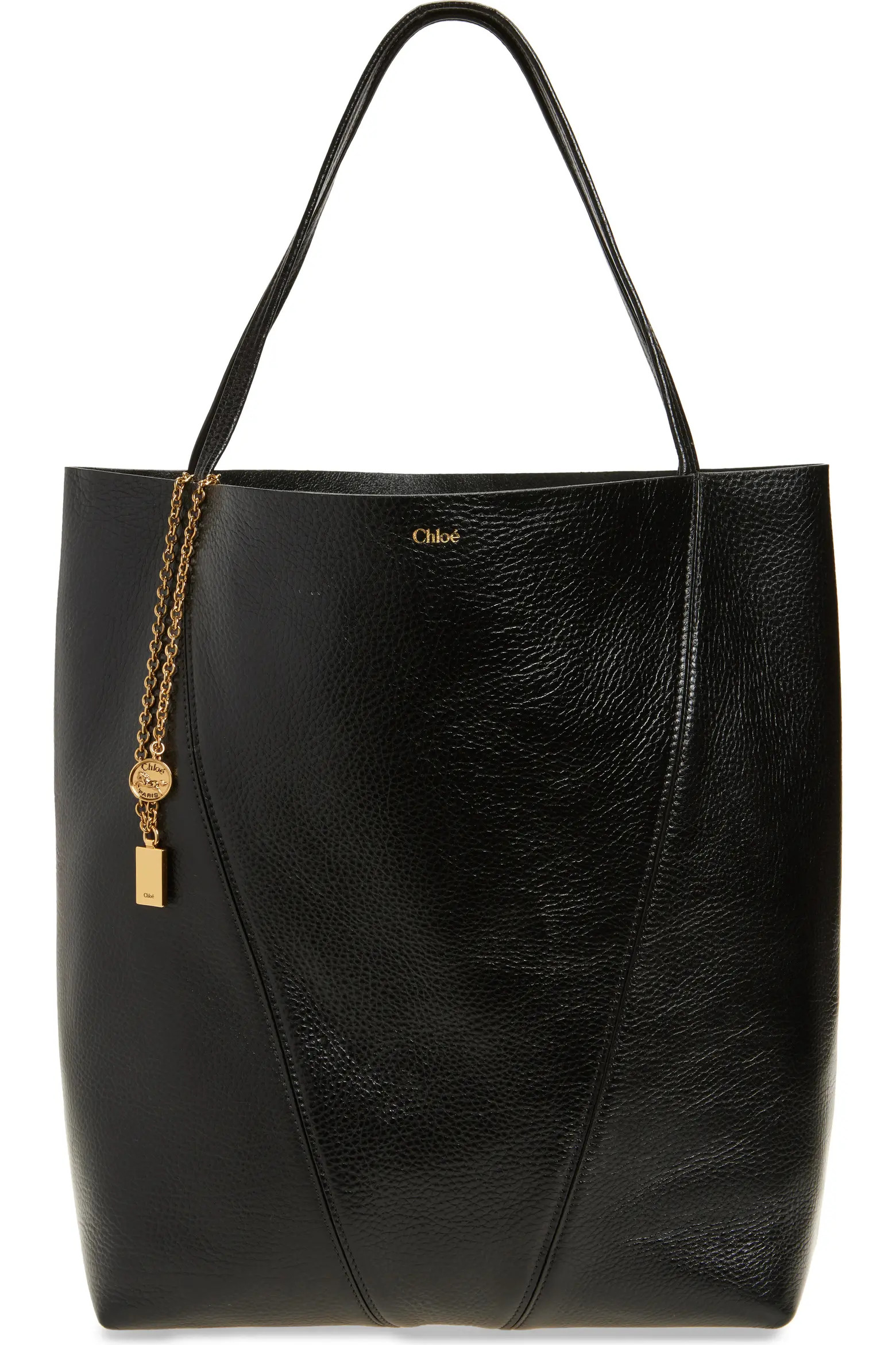 Chloé Large Spin Leather Tote (Women) | Nordstrom | Nordstrom