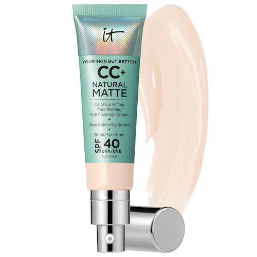 CC+ Cream Natural Matte Foundation with SPF 40 | Sephora (US)