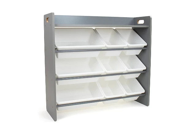 Humble Crew Inspire Toy Storage Organizer with Shelf and 9 Storage Bins | Ashley Homestore