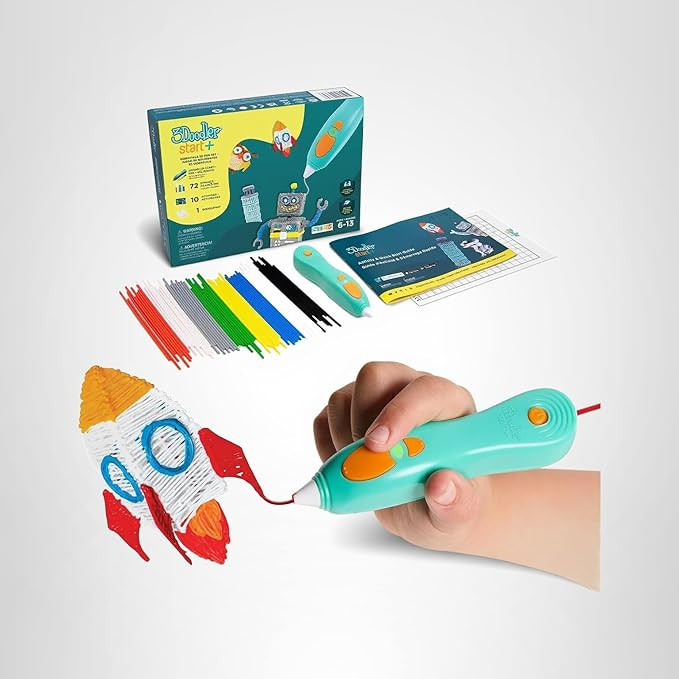 3Doodler Start+ Essentials (2024) 3D Pen Set for Kids, Easy to Use, Learn from Home Art Activity ... | Amazon (US)