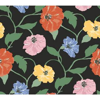 Nightfall Jungle Garden Peel & Stick Wallpaper Approx. 45 sq. ft. | The Home Depot