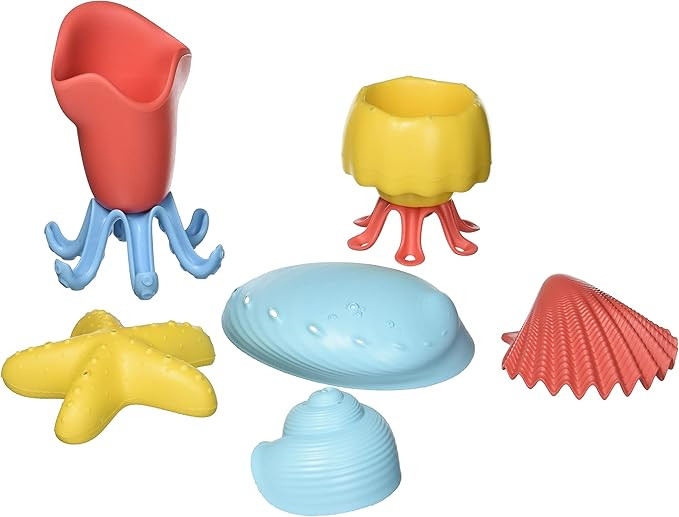 Green Toys Tide Pool Set - 6 Piece Set | Amazon (US)