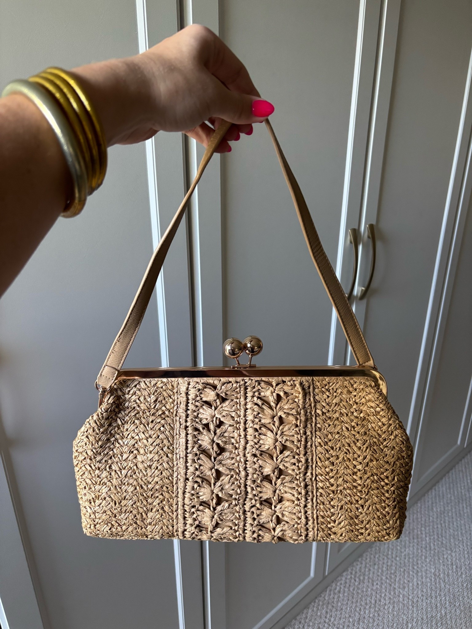 Closer look at the details on this straw bag- so cute! Love the size @Target

#LTKMothersDay #LTKTravel #LTKootd