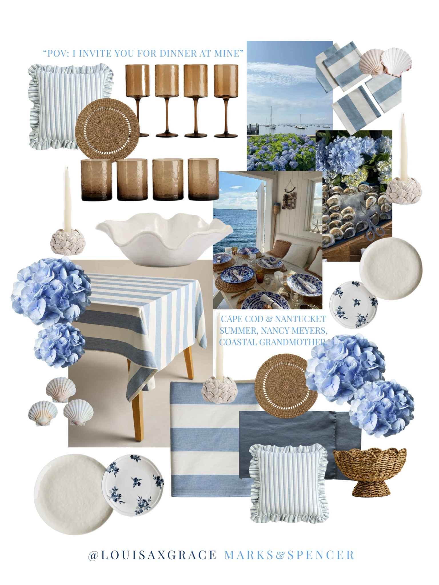 My summer hosting edit 🌊🐚🦪@marksandspencer #marksandspencer #nantucket #capecod #coastal #hosting #home

#LTKhome #LTKsummer
