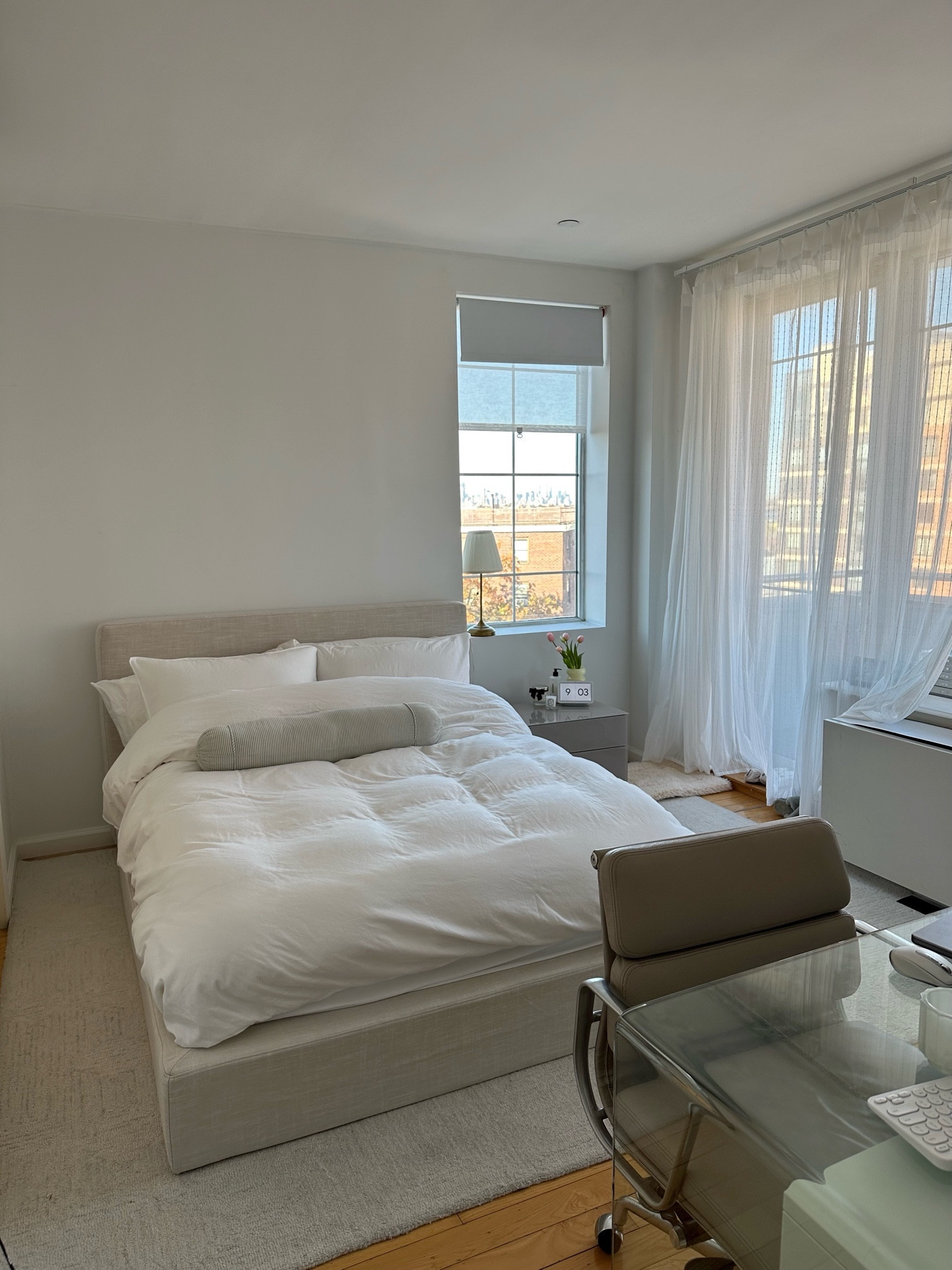 current minimal bedroom set up 🤍

#LTKhome