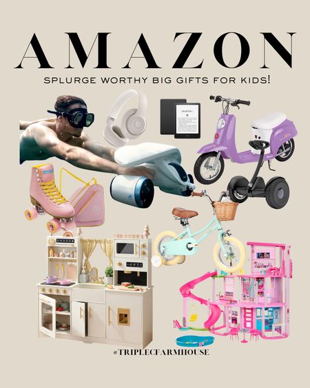 Amazon splurge worthy gifts for your kids! 

Barbie / Black Friday / cyber week / cyber Monday / Christmas gift / Santa / gifts for toddlers / gifts for teens / gifts for tweens / bicycle

#LTKkids #LTKGiftGuide #LTKCyberWeek