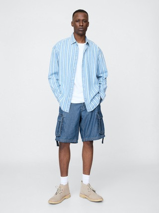 11" Baggy Denim Cargo Shorts | Gap (US)