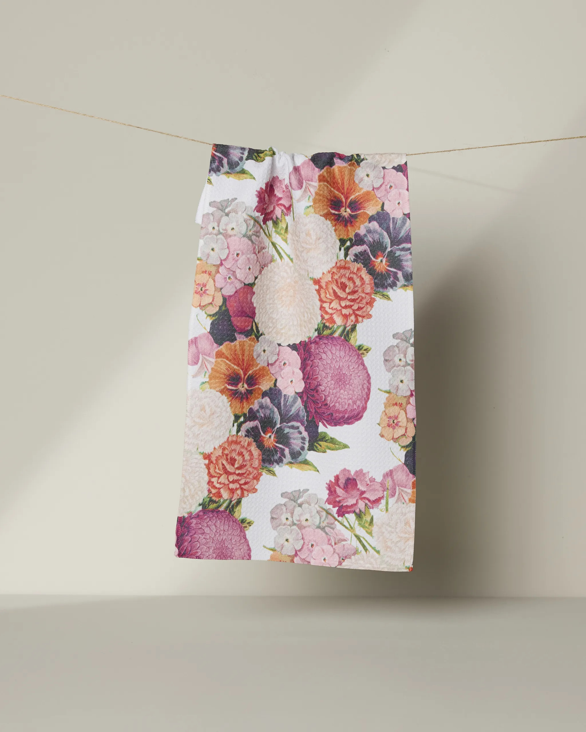 Ecstatic Blooms Bar Towel | Geometry | Geometry