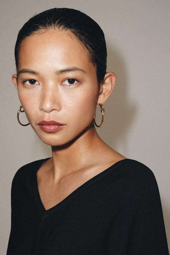 DOUBLE HOOP EARRINGS | Zara US