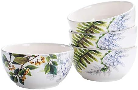 Fern & Grass Ceramic Bowls Set Of 4 | Amazon (US)