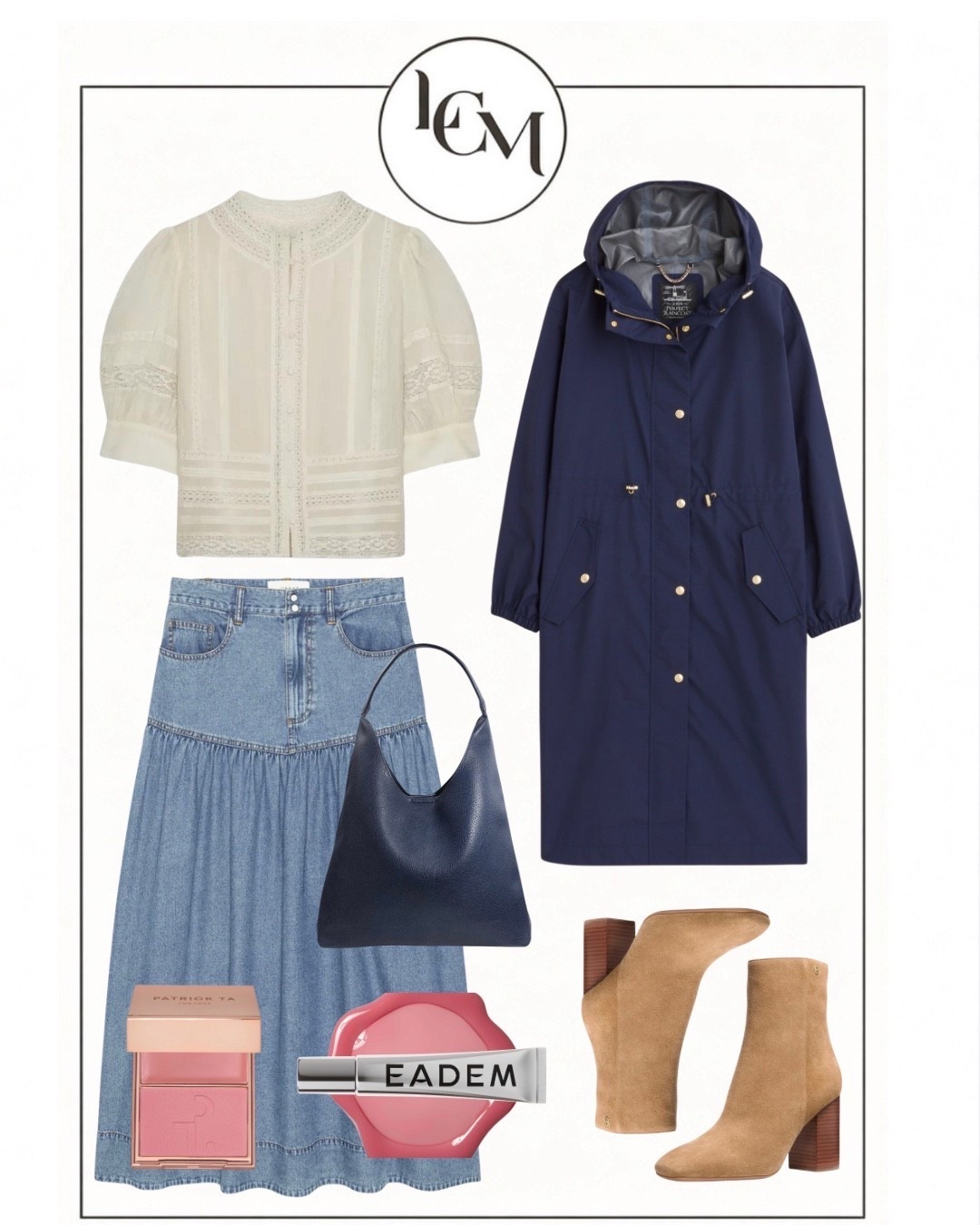 A great transitional outfit!