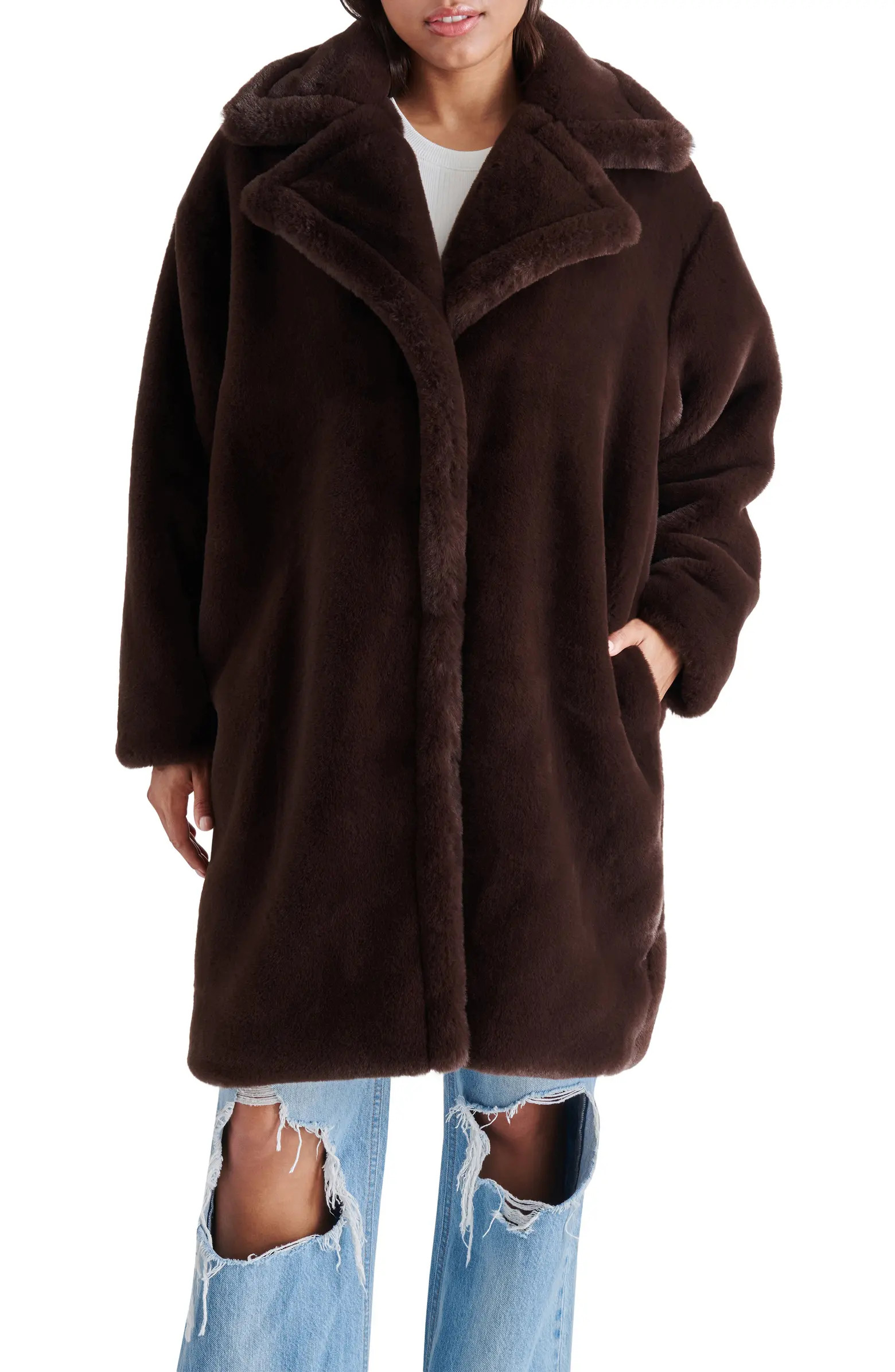 Emery Faux Fur Coat | Nordstrom