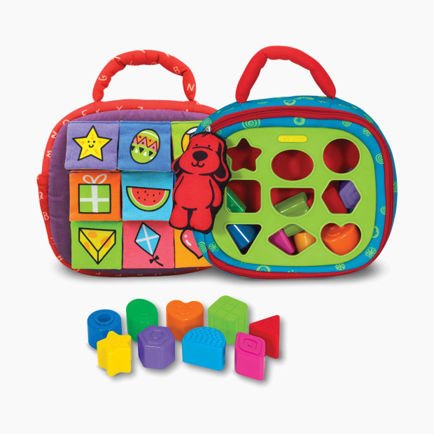 Melissa & Doug Take-Along Shape Sorter Baby and Toddler Toy Size 13.5"" x 9.75"" x 3.75 | Babylist