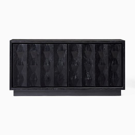 Carved Pattern Solid Wood Buffet (72") | West Elm (US)