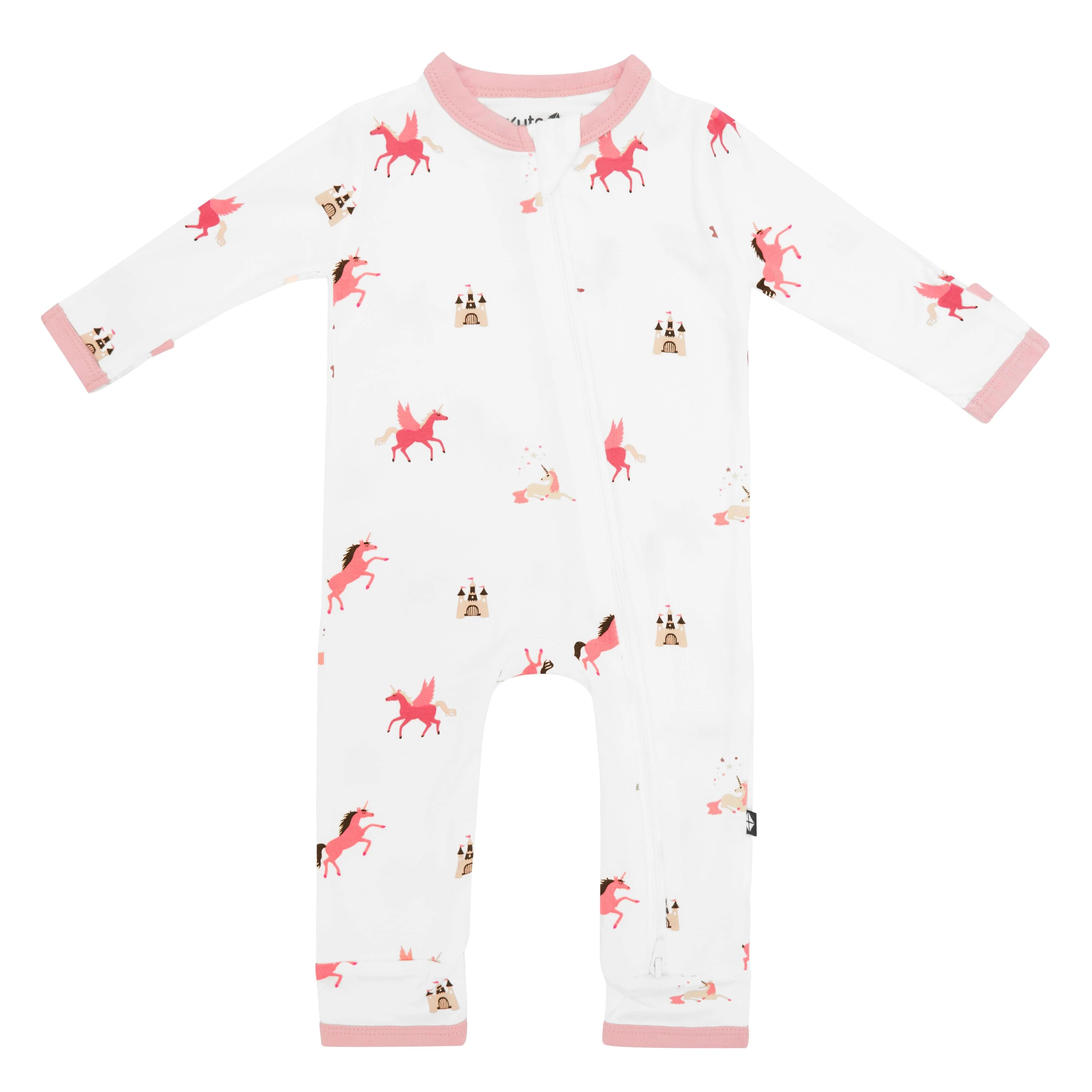 Zippered Romper in Unicorn | Kyte BABY