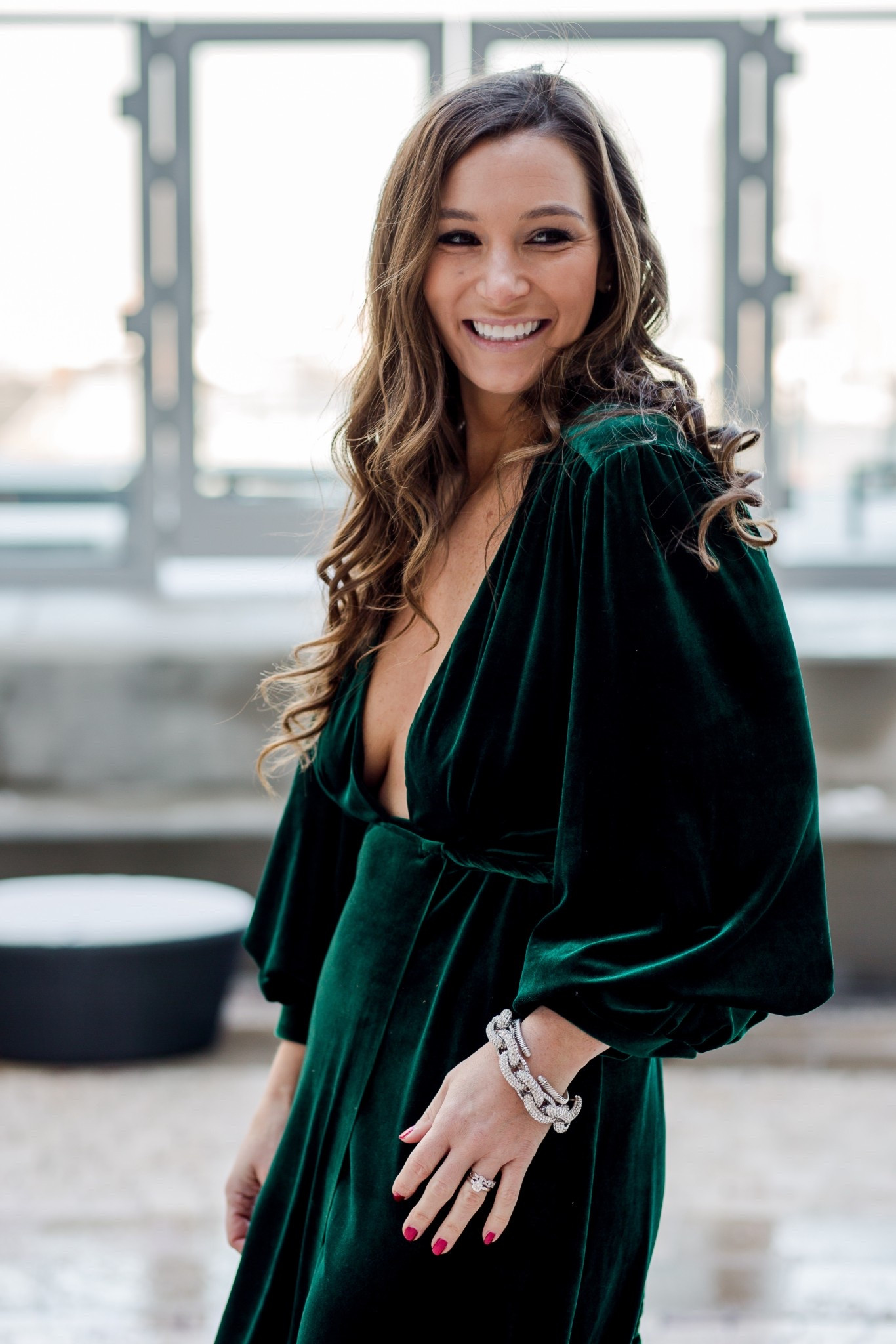 Holiday glam! Velvet dress / Christmas green dress / Christmas gowns 

#LTKootd #LTKGiftGuide #LTKHoliday