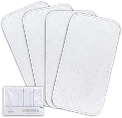 The Peanutshell Waterproof Diaper Changing Pad Liners | 4 Pack Set for Changing Pad, Bassinet or ... | Amazon (US)