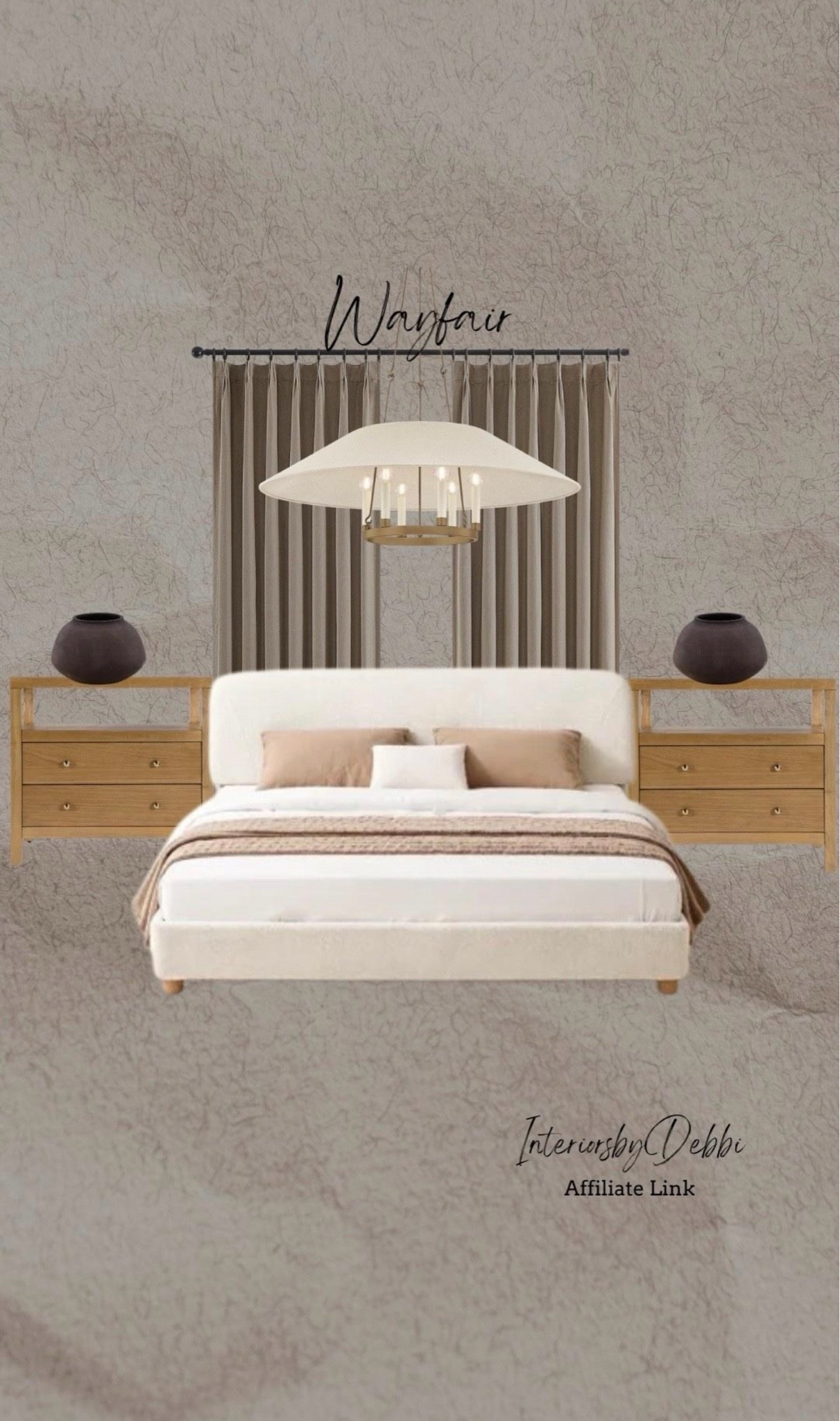 Wayfair Finds
Upholstered bed, nightstands, lamps, curtains, chandelier, transitional home, modern decor, amazon find, amazon home, target home decor, mcgee and co, studio mcgee, amazon must have, pottery. barn, Walmart finds, affordable decor, home styling, budget friendly, accessories, neutral decor, home finds, buy new arrival, coming soon, sale alert, high end look for less, Amazon favorites, Target finds, cozy, modern, earthy, transitional, luxe, romantic, home decor, budget friendly decor #wayfair

#LTKSeasonal #LTKHome