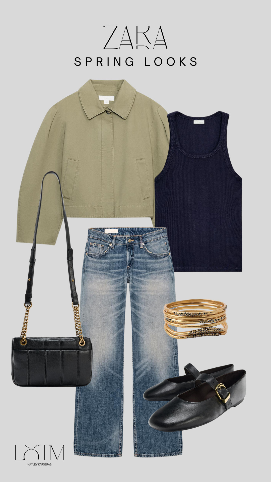 A great spring look all from Zara!  

 #LTKspring #LTKjeans #LTKstyletip
