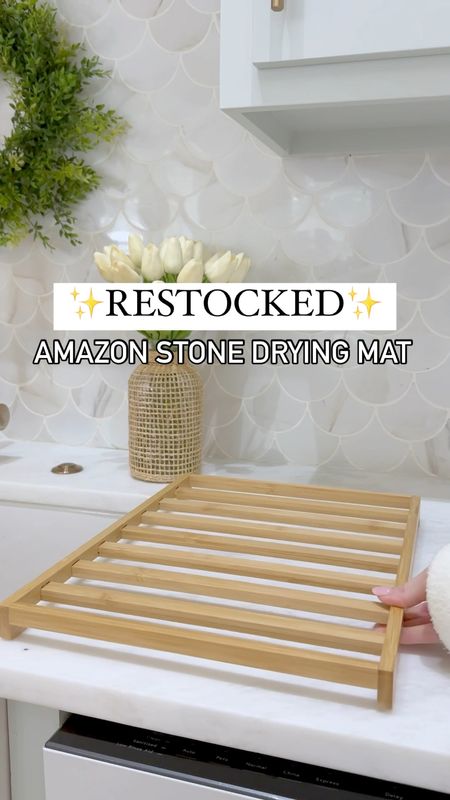 Stone dish drying mat from Amazon Home





Use code 10CORNEYMO for 10% off through the end of the March. 




Amazon finds 
Kitchen decor 
Kitchen organization 
Home organization 
Home decor
White kitchen 

#LTKhome #LTKsalealert #LTKfindsunder50