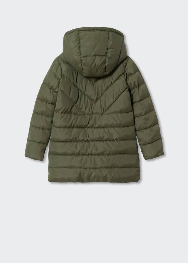 Quilted long coat | MANGO (US)