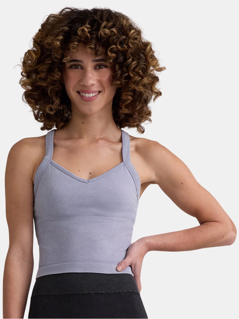 Avia Women's Seamless Cross-Back Contour Cami Bra, Sizes XS-XXXL | Walmart (US)