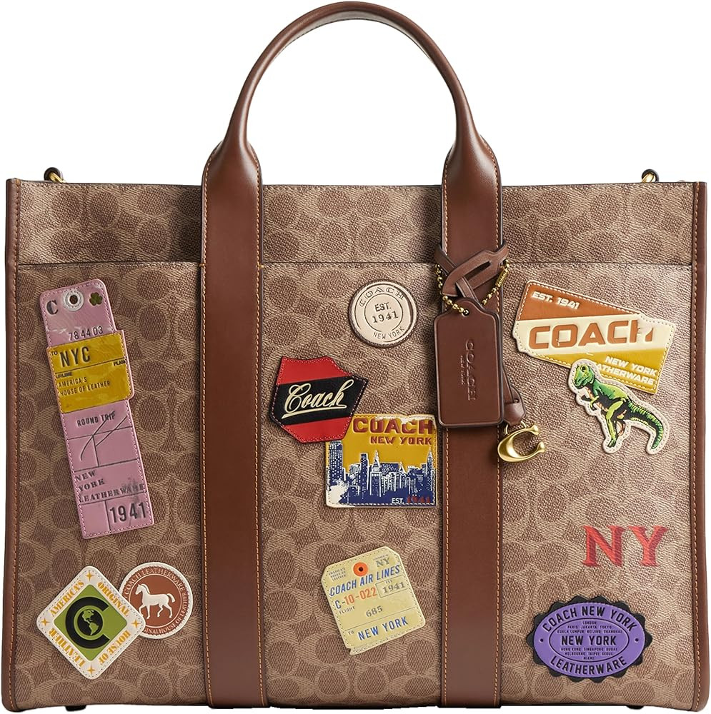 Coach Wesley Tote, Tan Multi | Amazon (US)