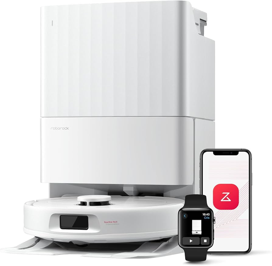 roborock Qrevo Series Robot Vacuum Cleaner with Mop Function and Lifting Mop, 8000Pa Suction Powe... | Amazon (DE)