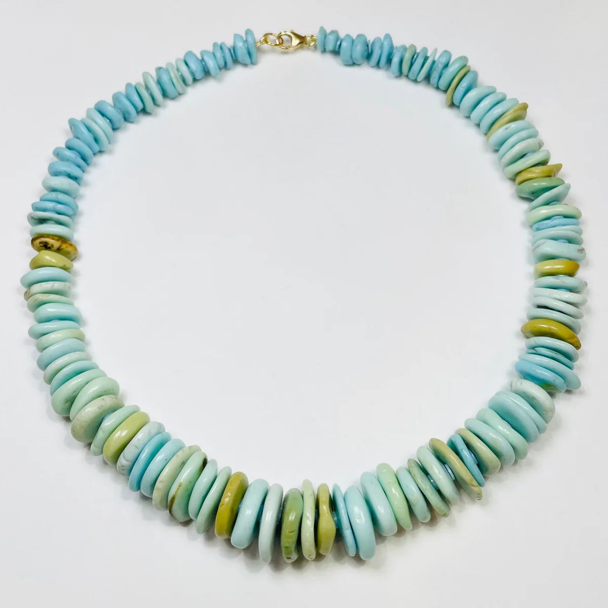 blue opal statement necklace | Theodosia Jewelry