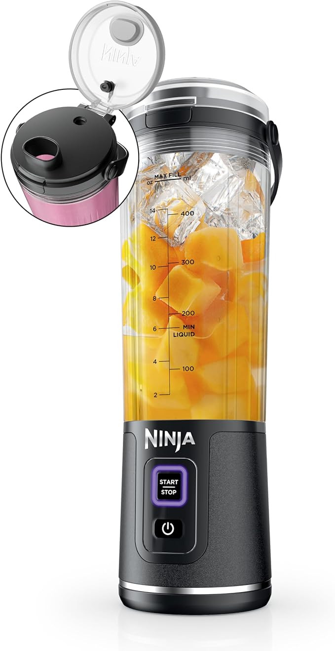 Ninja Blast Portable Blender, Cordless, 18oz. Vessel, Personal Blender For-Shakes and Smoothies, ... | Amazon (US)