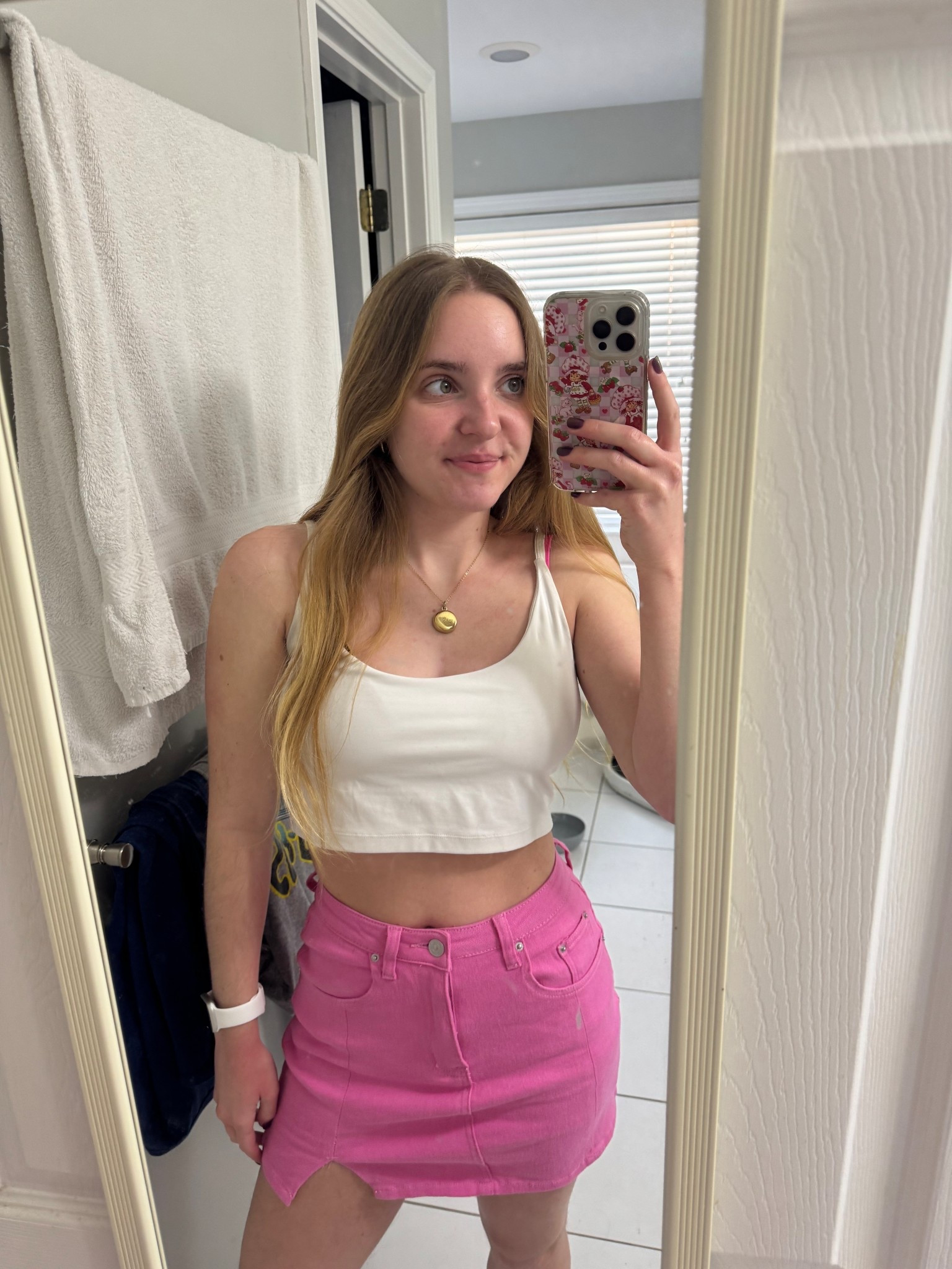 this pink denim skirt from genleck on Amazon is soooo cute 💖 I feel like Barbie and it’s just such a fun color for the summertime!

#LTKootd #LTKPetite #LTKgrwm