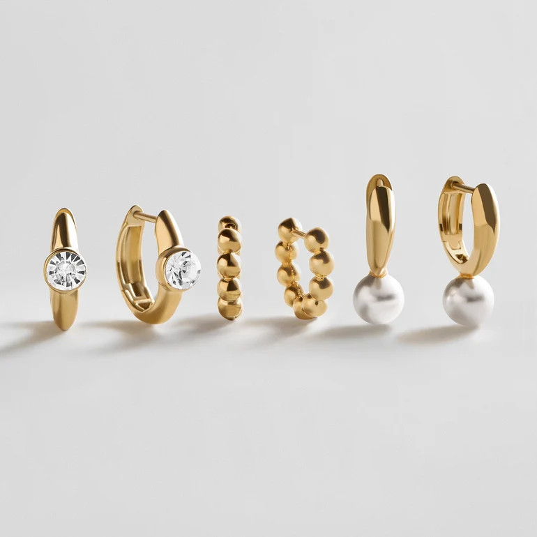 Tess Waterproof Earring Set - Tess Waterproof Earring Set | BaubleBar