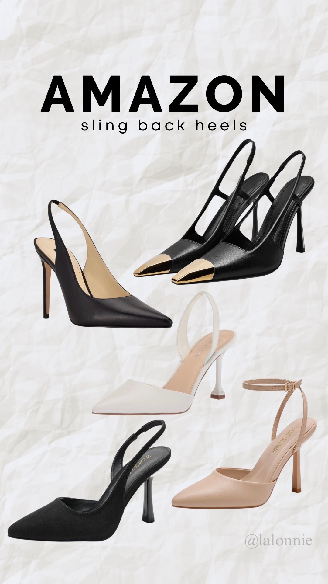 Sling back heels to style up your outfitt

#LTKGiftGuide