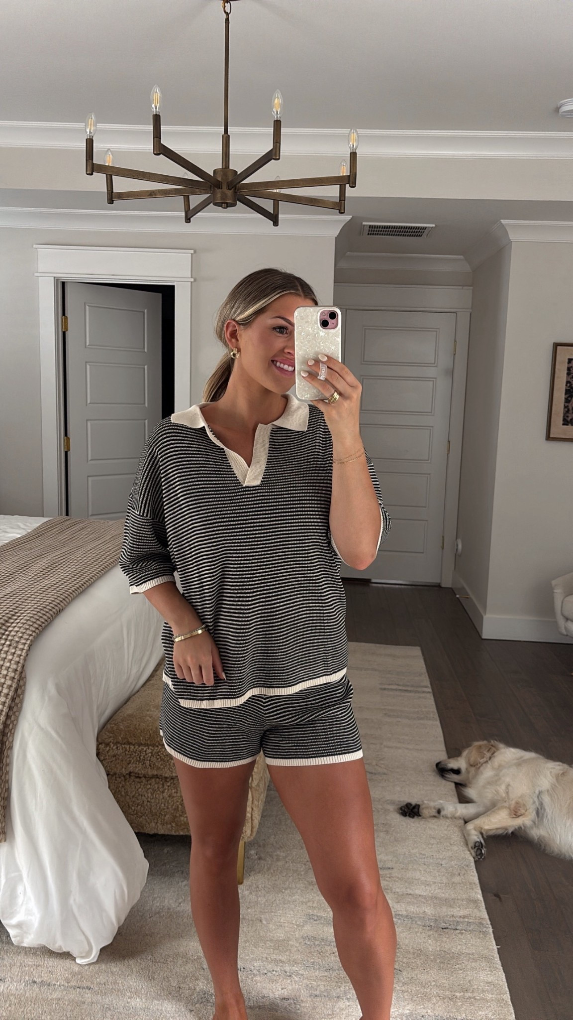 Been living in this matching set🫶🏼



Spring outfits 2026, two piece, striped, collar, knit, sidneymarieduke 

#LTKootd #LTKSeasonal