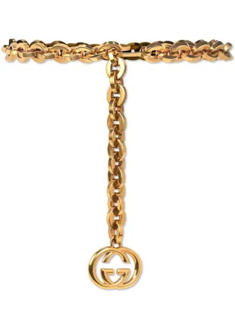 GG chain-link belt | Farfetch (US)