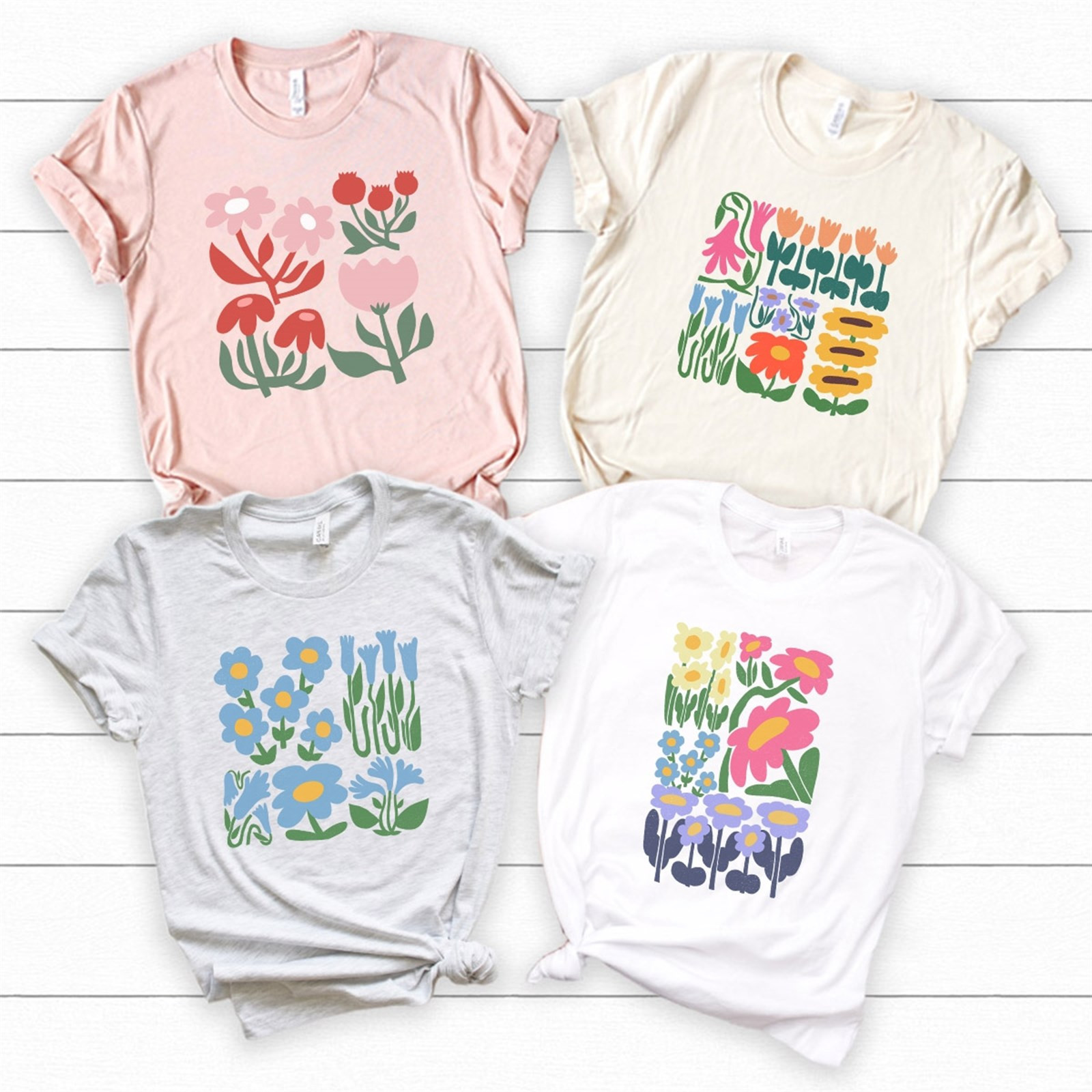 Spring Flowers Graphic Tee | Jane