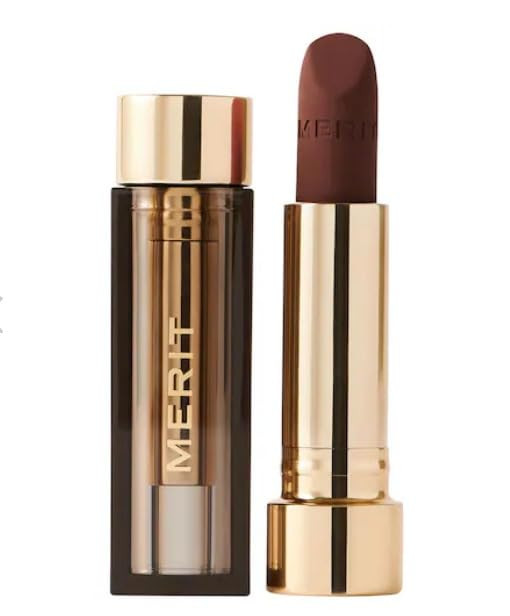 Merit Signature Lip Lightweight Matte Lipstick - 0.10 oz / 3 g (Equestrian (warm brown), standard... | Amazon (US)